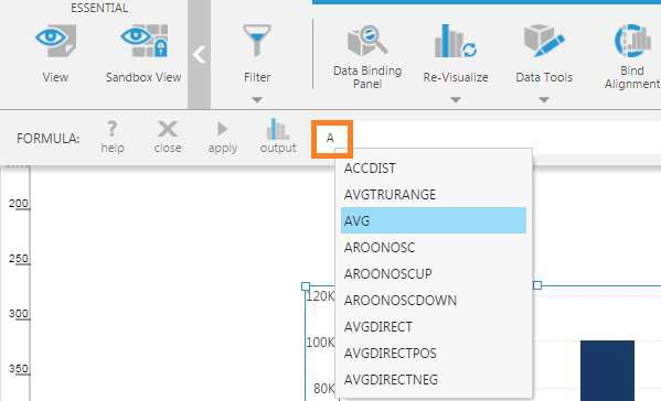 Choose a formula function