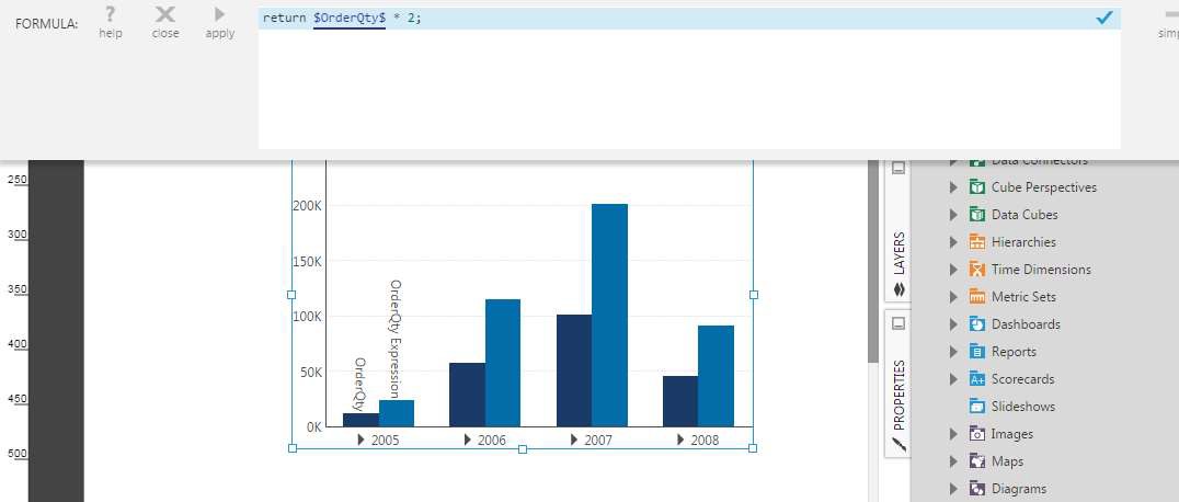 A return statement must be included in advanced mode