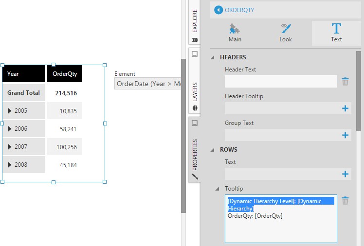 Tooltip uses dynamic hierarchy keywords