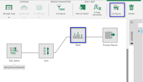 Configure the transform