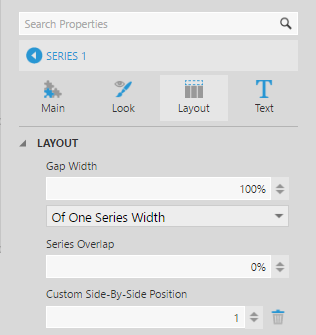 Custom Side by Side Position