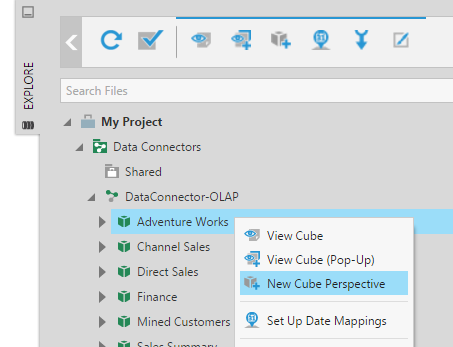 New cube perspective from Explore