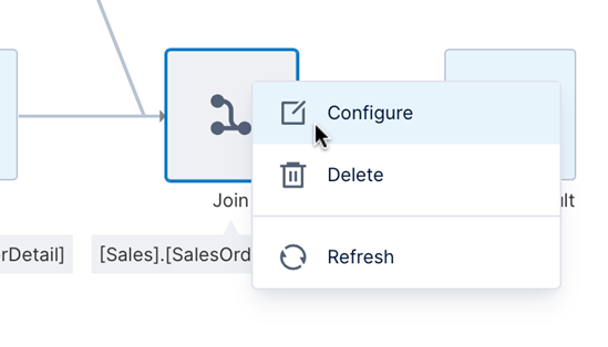 Configure Join transform