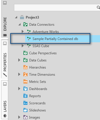 Unable to browse Data Connector structure.