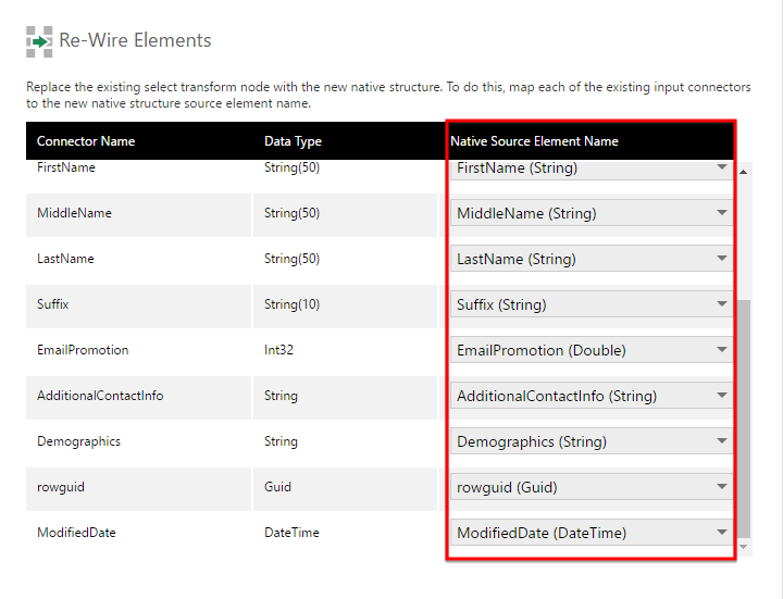 Select the matching elements