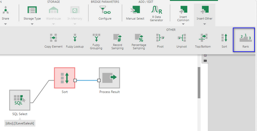 Adding from the toolbar
