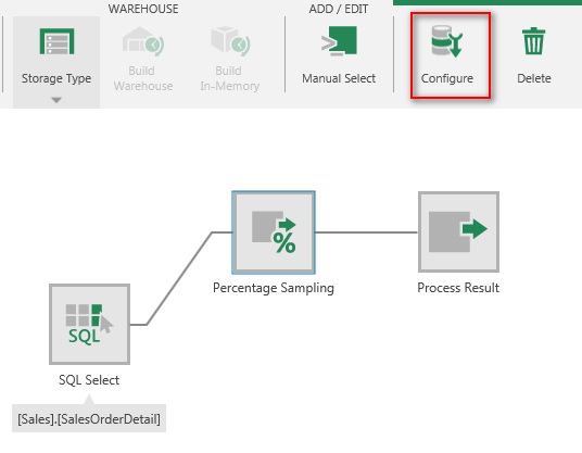 Configure the transform