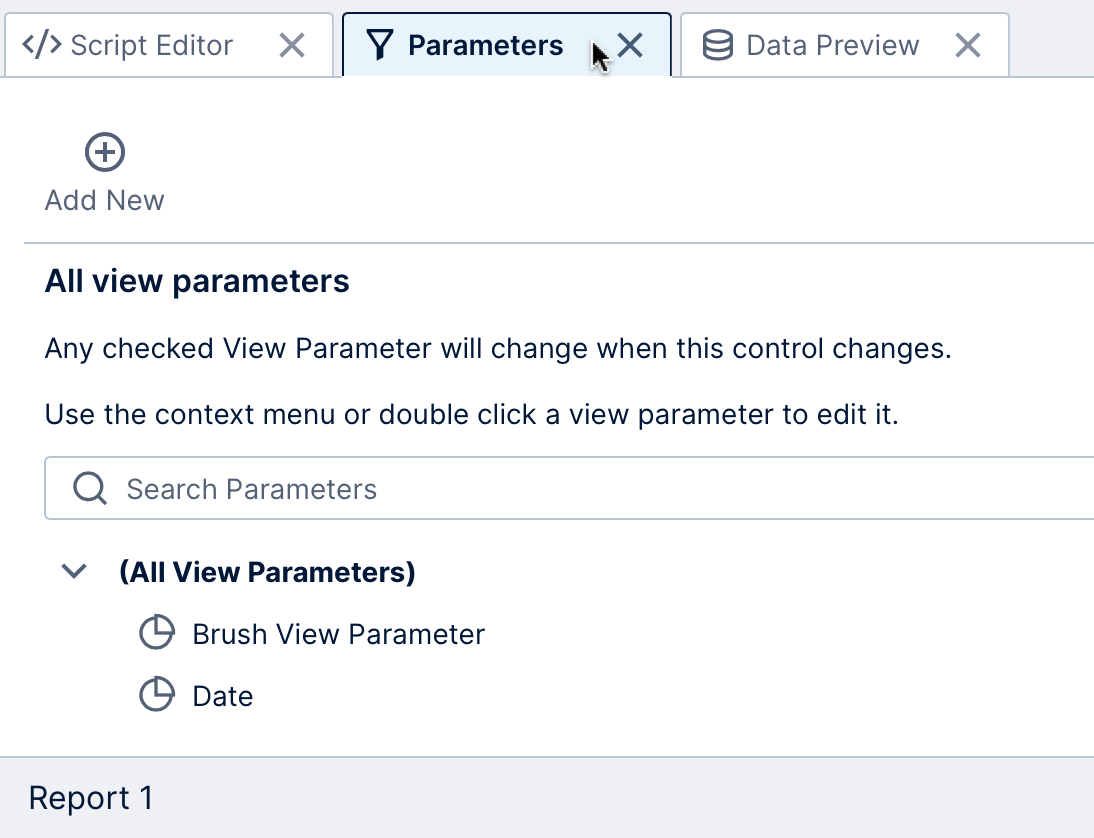 Collapsing the open window