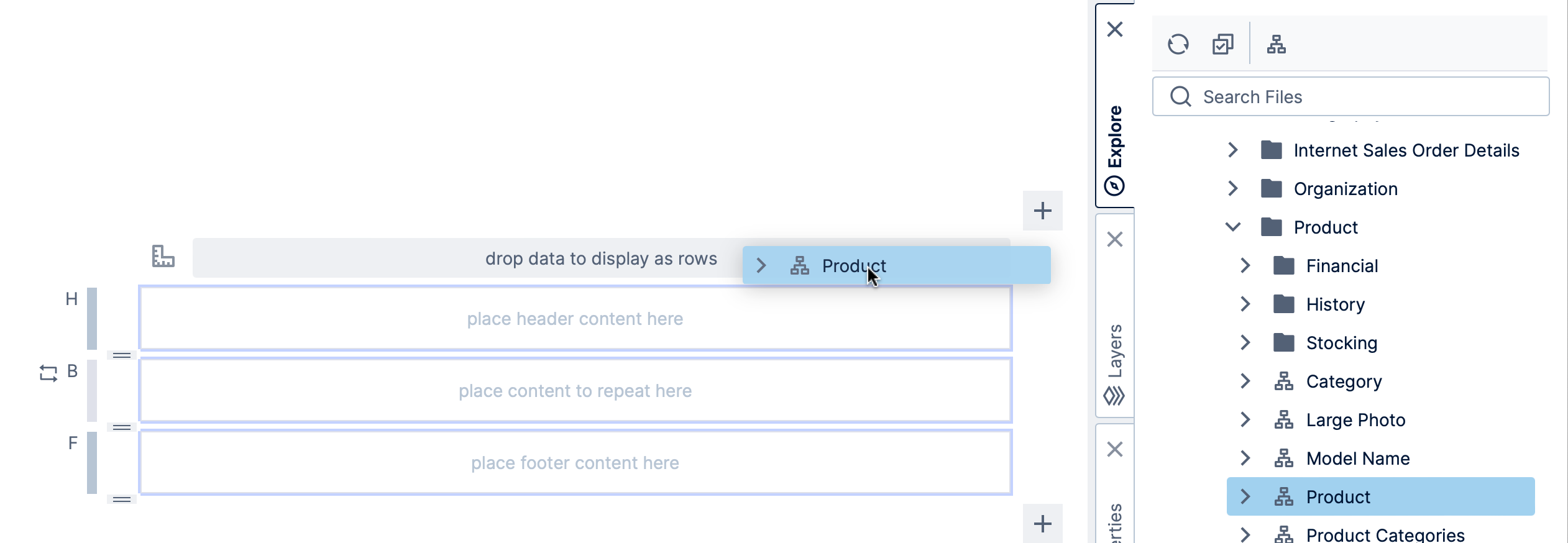 Add a hierarchy for grouping