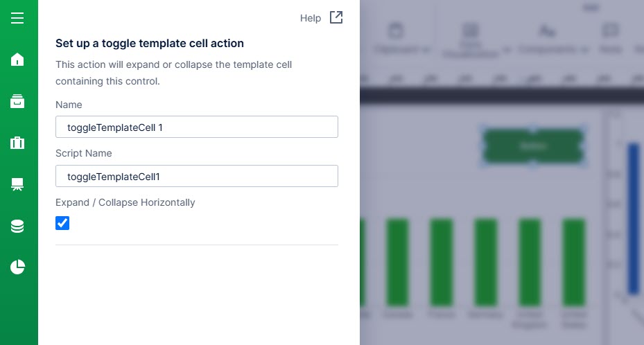 Set up the interaction