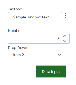 Fill out the form and select the button