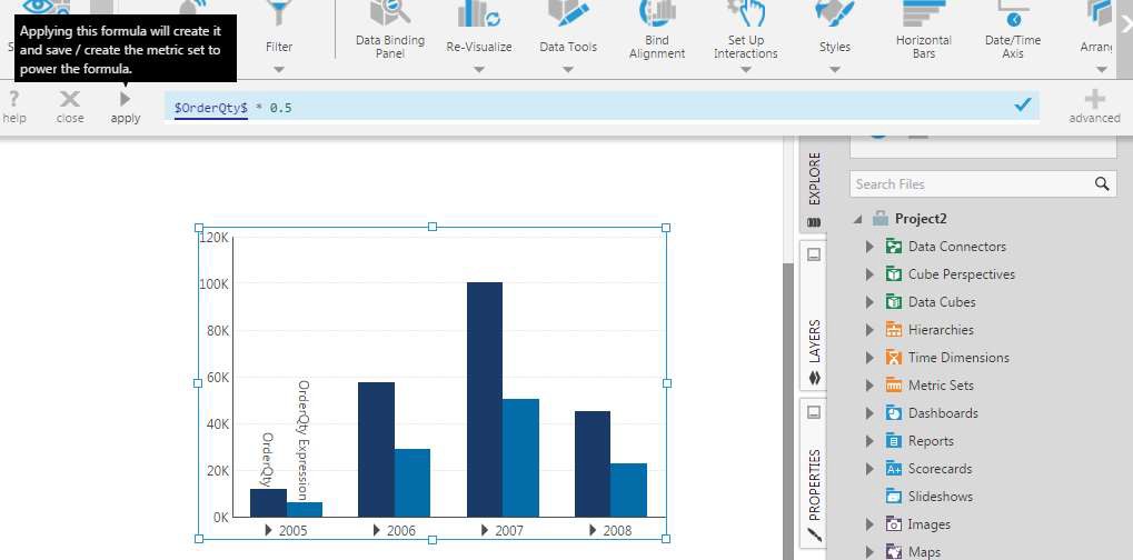 Multiply OrderQty by one-half