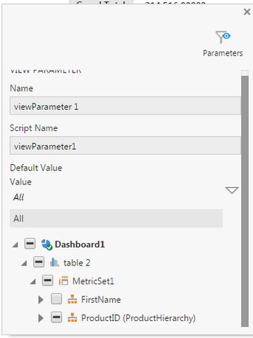 Connect the filter to your hierarchy