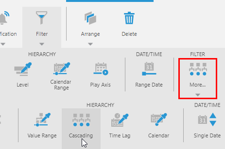 Add a cascading filter