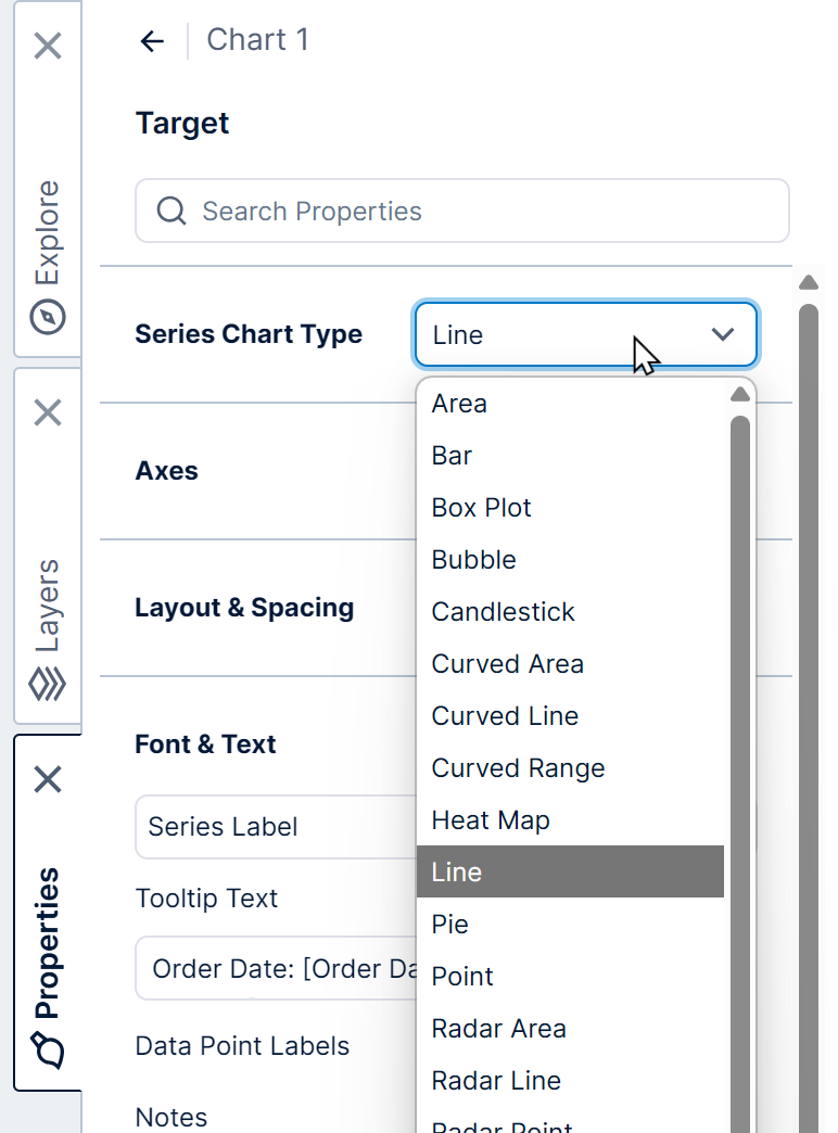 Chart Type property for a series