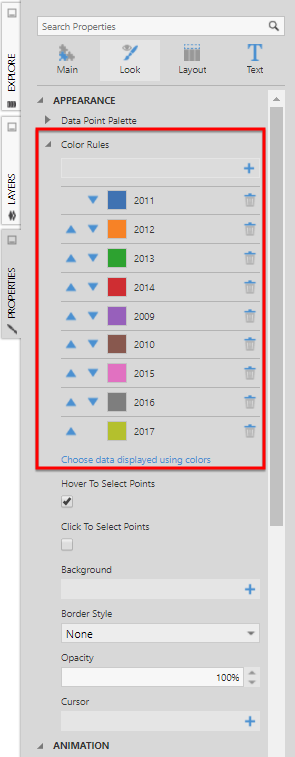Color Rules collection 