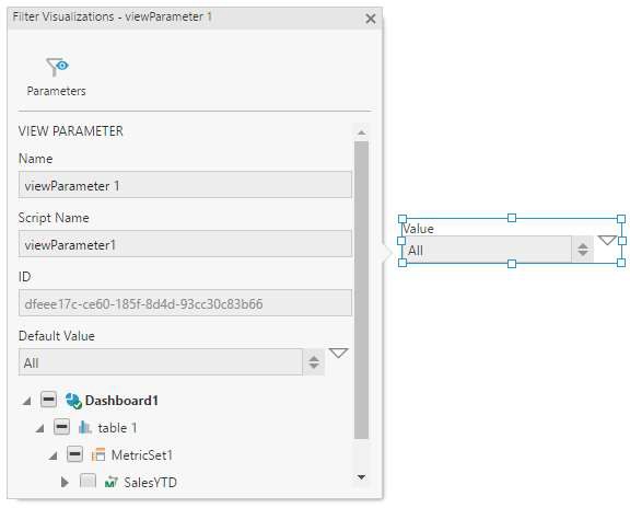 Connect the Single Number filter to the placeholder