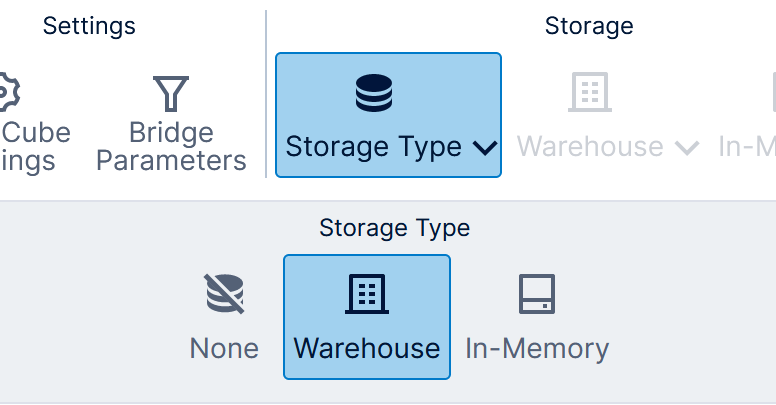 Storage types