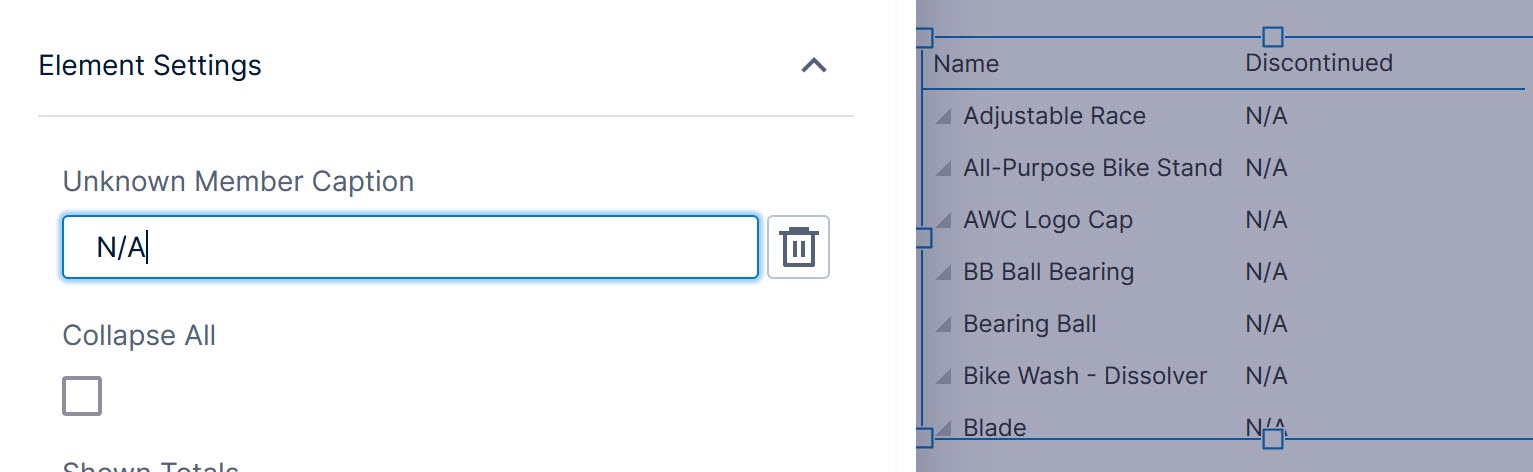 Range format override