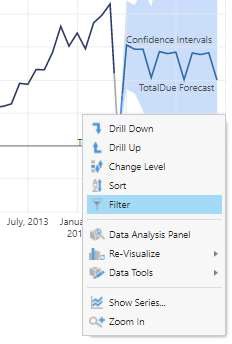 Select Filter from the context menu