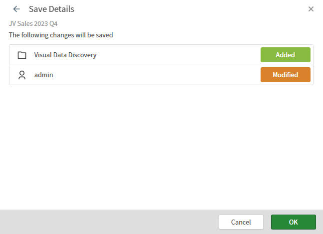 confirm your changes and save
