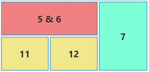 Cells with header row tog  gled while viewing