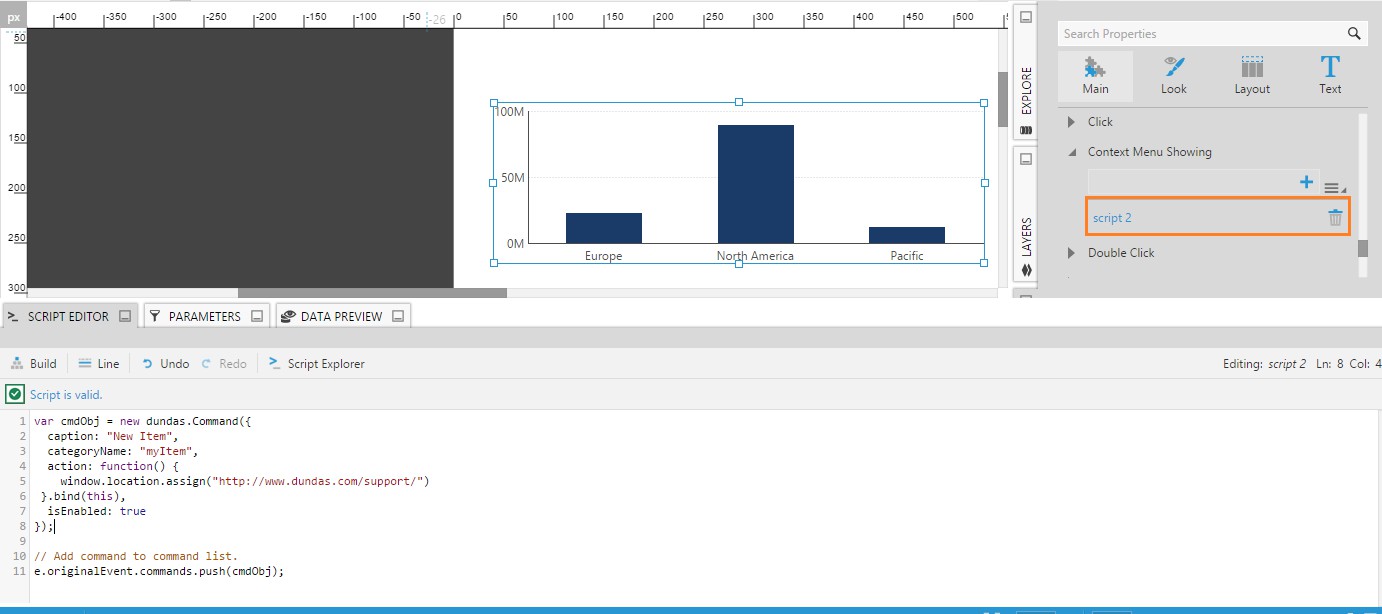 Add a script to add a menu item