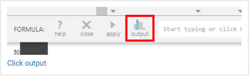 Click output