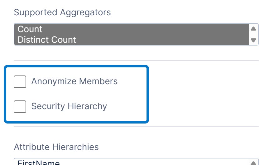 Security options