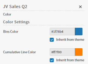 define the color properties for this visual
