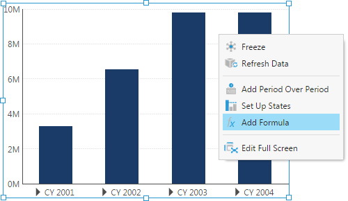 Select Add Formula